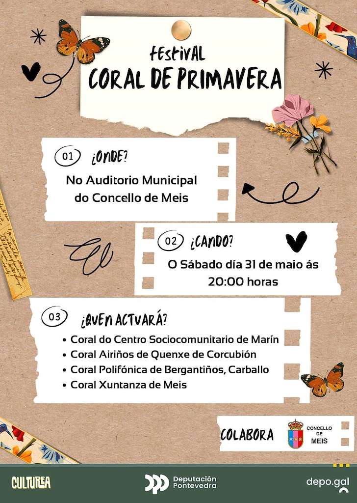 Festival Coral de Primaveira (2025) en Meis
