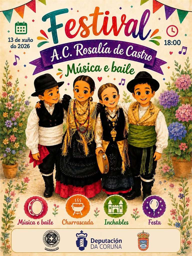 Festival da A.C. Rosalía de Castro (2026) en Teo