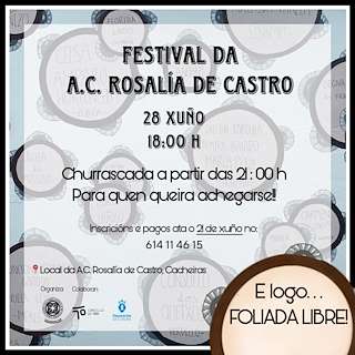 Fechas, información, programa, cartel, imágenes, mapa y ubicación de Festival da A.C. Rosalía de Castro  en  Teo