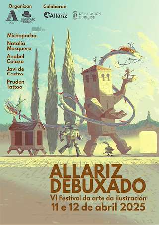 Fechas, información, programa, cartel, imágenes, mapa y ubicación de VI Festival da Arte da Ilustración  en  Allariz