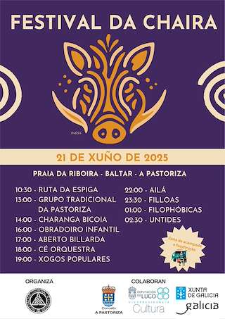 Fechas, información, programa, cartel, imágenes, mapa y ubicación de XVIII Festival da Chaira  en  Pastoriza