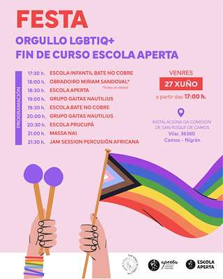 Fechas, información, programa, cartel, imágenes, mapa y ubicación de Festival da Escola Aperta  en  Nigrán