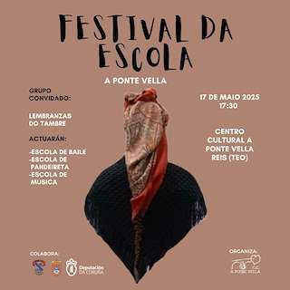 Fechas, información, programa, cartel, imágenes, mapa y ubicación de Festival da Escola da Ponte Vella  en  Teo