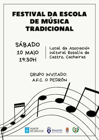 Fechas, información, programa, cartel, imágenes, mapa y ubicación de Festival da Escola de Música Tradicional  en  Teo