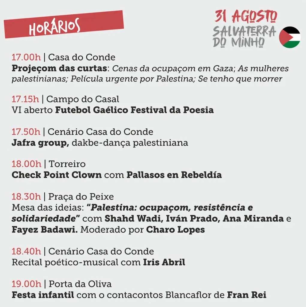 XXXVI Festival da Poesía no Condado en Salvaterra do Miño