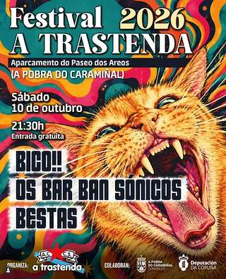 Fechas, información, programa, cartel, imágenes, mapa y ubicación de Festival da Trastenda (2026)  en  A Pobra do Caramiñal