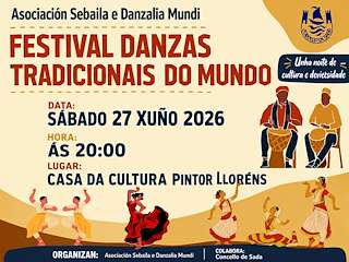 Fechas, información, programa, cartel, imágenes, mapa y ubicación de Festival Danzas Tradicionais do Mundo (2026) en Sada