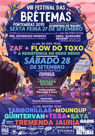 Fechas, información, programa, cartel, imágenes, mapa y ubicación de Festival das Brétemas (2026)  en  Ponteareas