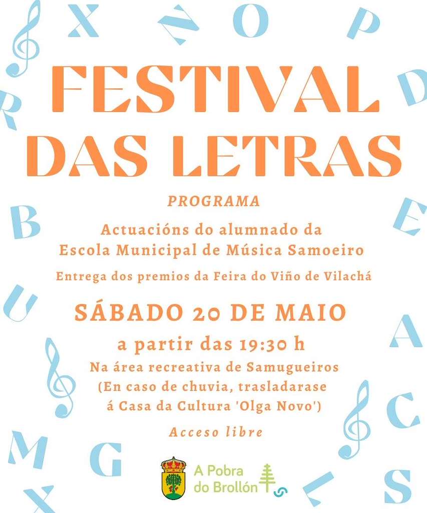 Festival das Letras Galegas en A Pobra do Brollón