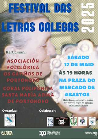 Fechas, información, programa, cartel, imágenes, mapa y ubicación de Festival das Letras Galegas de Portonovo (2026)  en  Sanxenxo