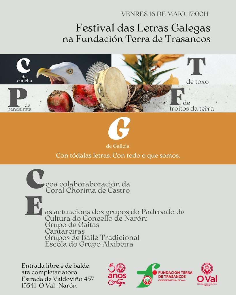 Festival das Letras Galegas de Trasancos (2025) en Narón