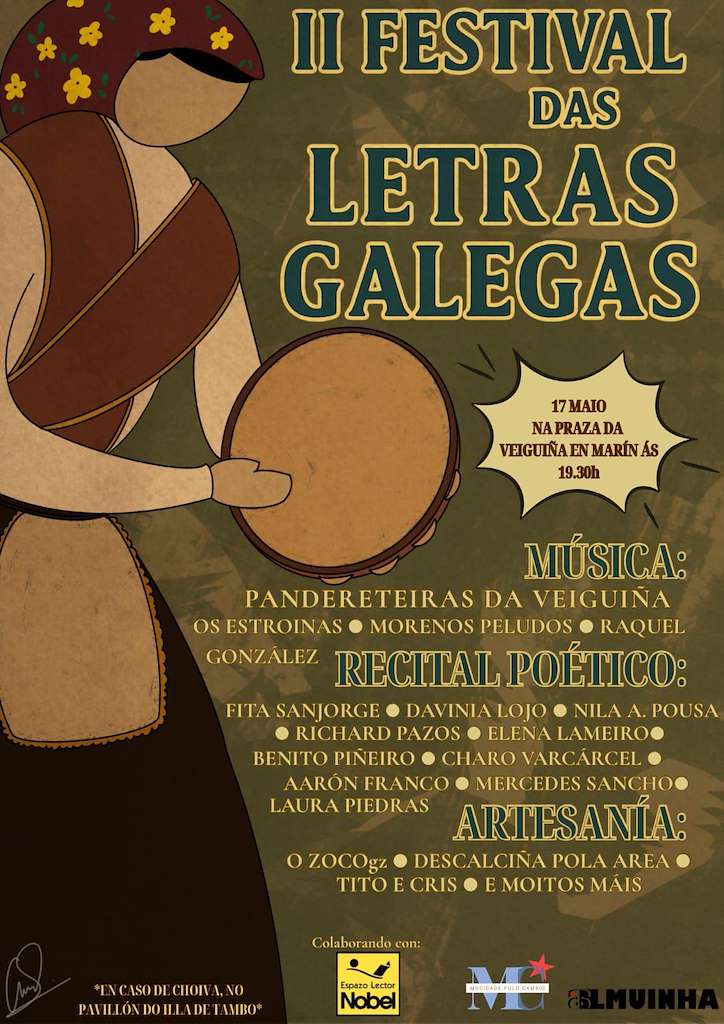 II Festival das Letras Galegas (2025) en Marín