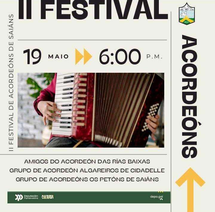 II Festival de Acordeóns de Saiáns (2024) en Vigo