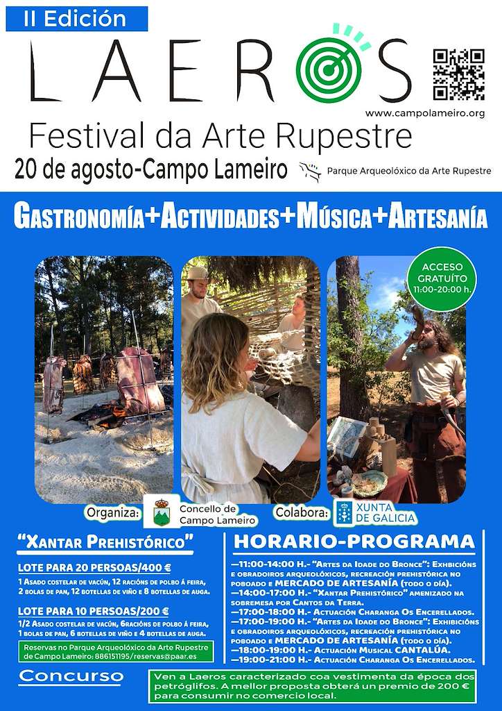 Festival de Arte Rupestre Laeros en Campo Lameiro