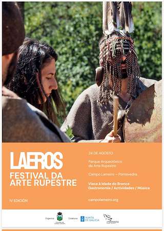 Fechas, información, programa, cartel, imágenes, mapa y ubicación de Festival de Arte Rupestre Laeros  en  Campo Lameiro