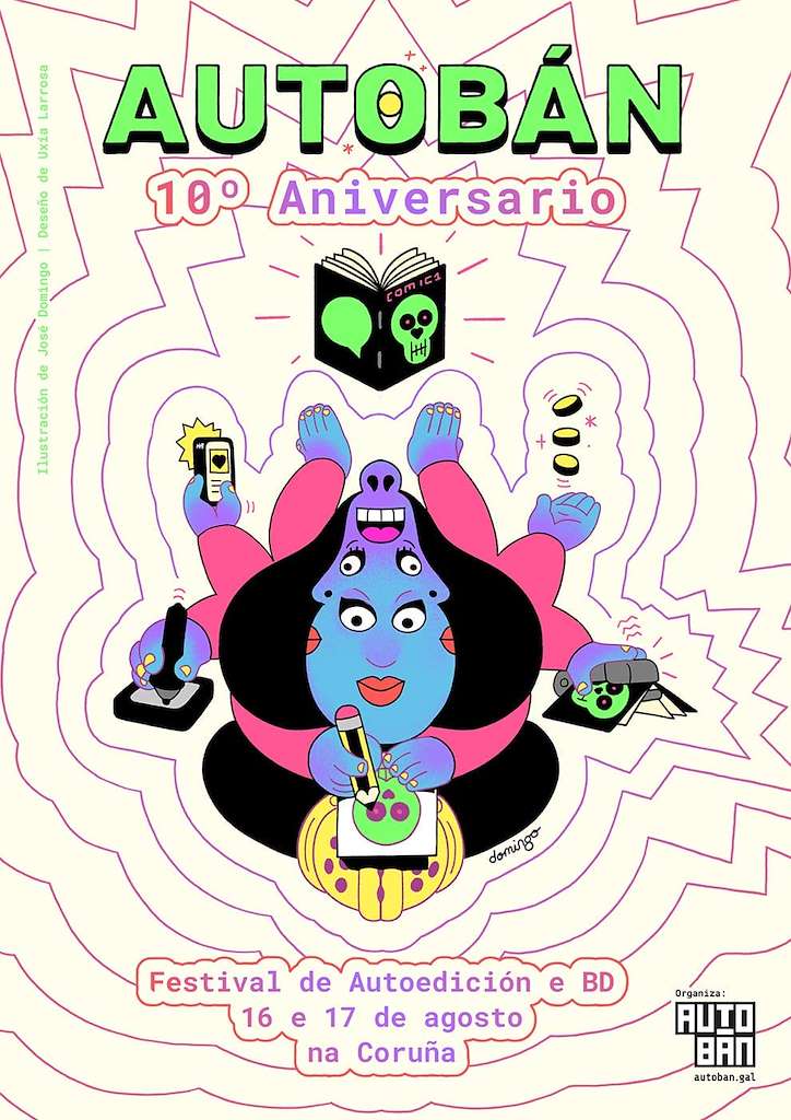 X Festival de Autoedición e BD - Autobán en A Coruña