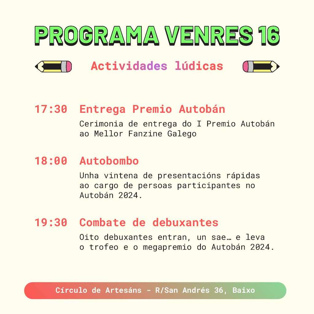 X Festival de Autoedición e BD - Autobán en A Coruña