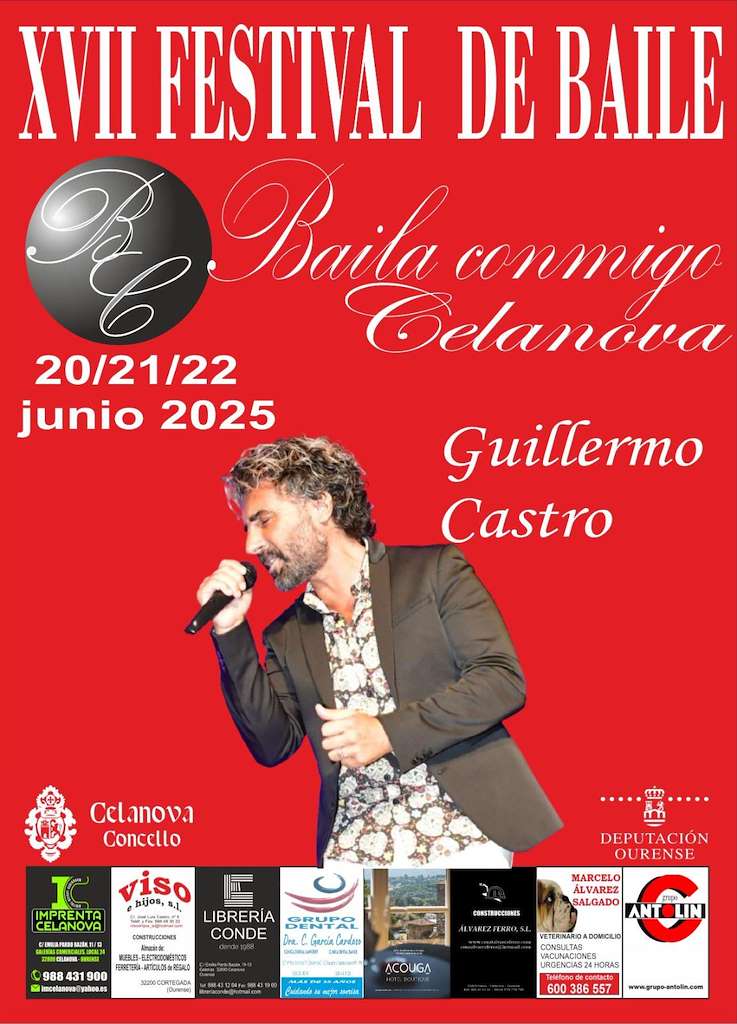 XVII Festival de Baile Baila Conmigo (2025) en Celanova