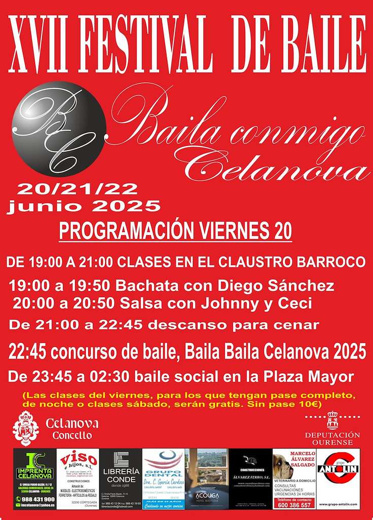 XVII Festival de Baile Baila Conmigo en Celanova
