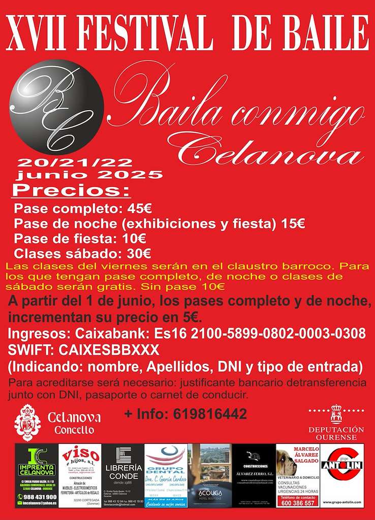 XVII Festival de Baile Baila Conmigo en Celanova