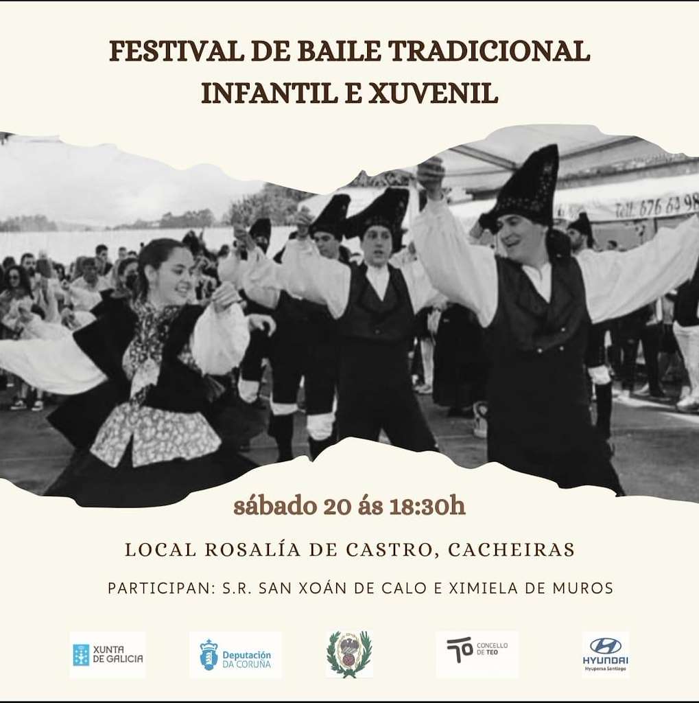Festival de Baile Tradicional Infantil e Xuvenil de Cacheiras (2024) en Teo