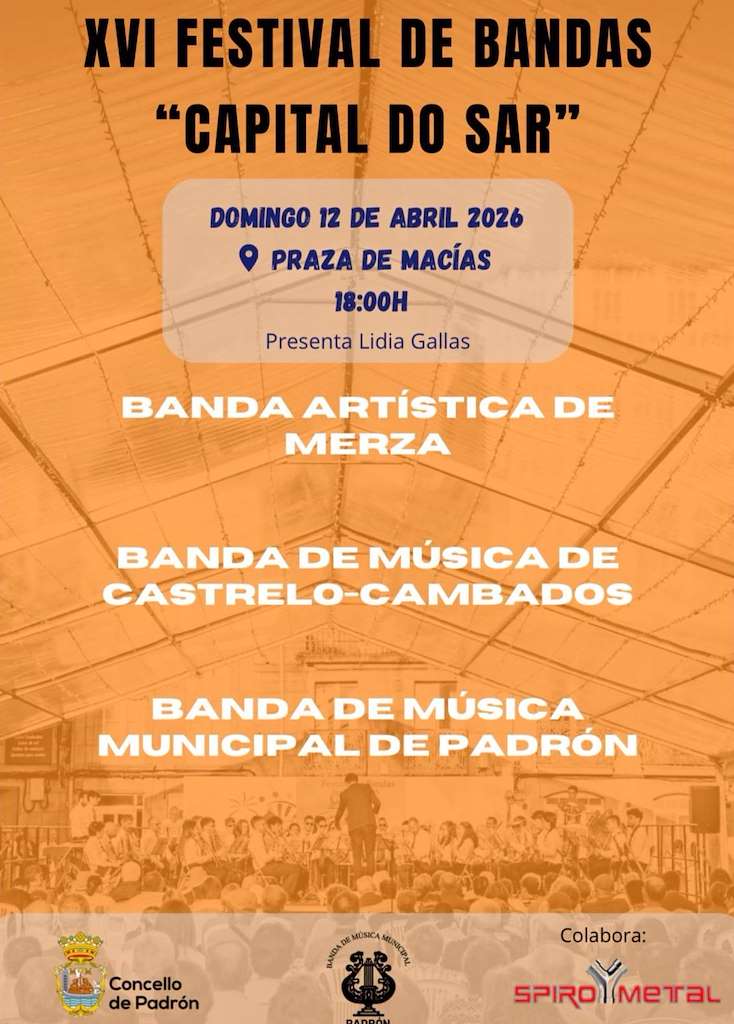 XVI Festival de Bandas Capital do Sar en Padrón