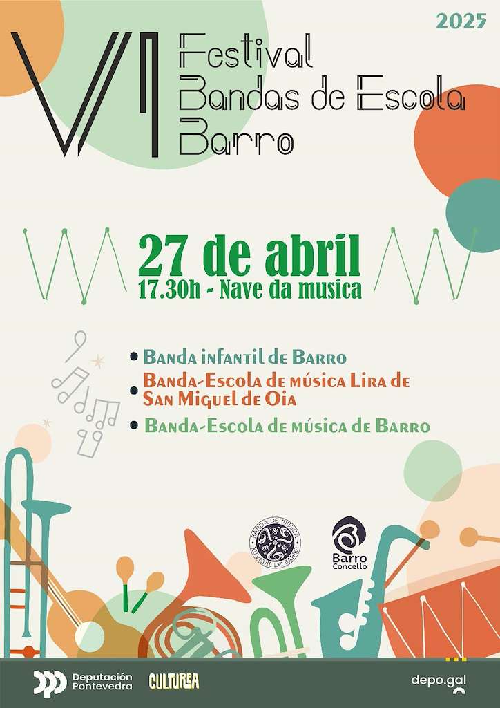 VI  Festival de Bandas de Escola (2025) en Barro