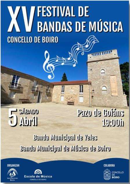 XV Festival de Bandas de Música (2025) en Boiro