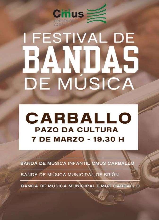 I Festival de Bandas de Música en Carballo