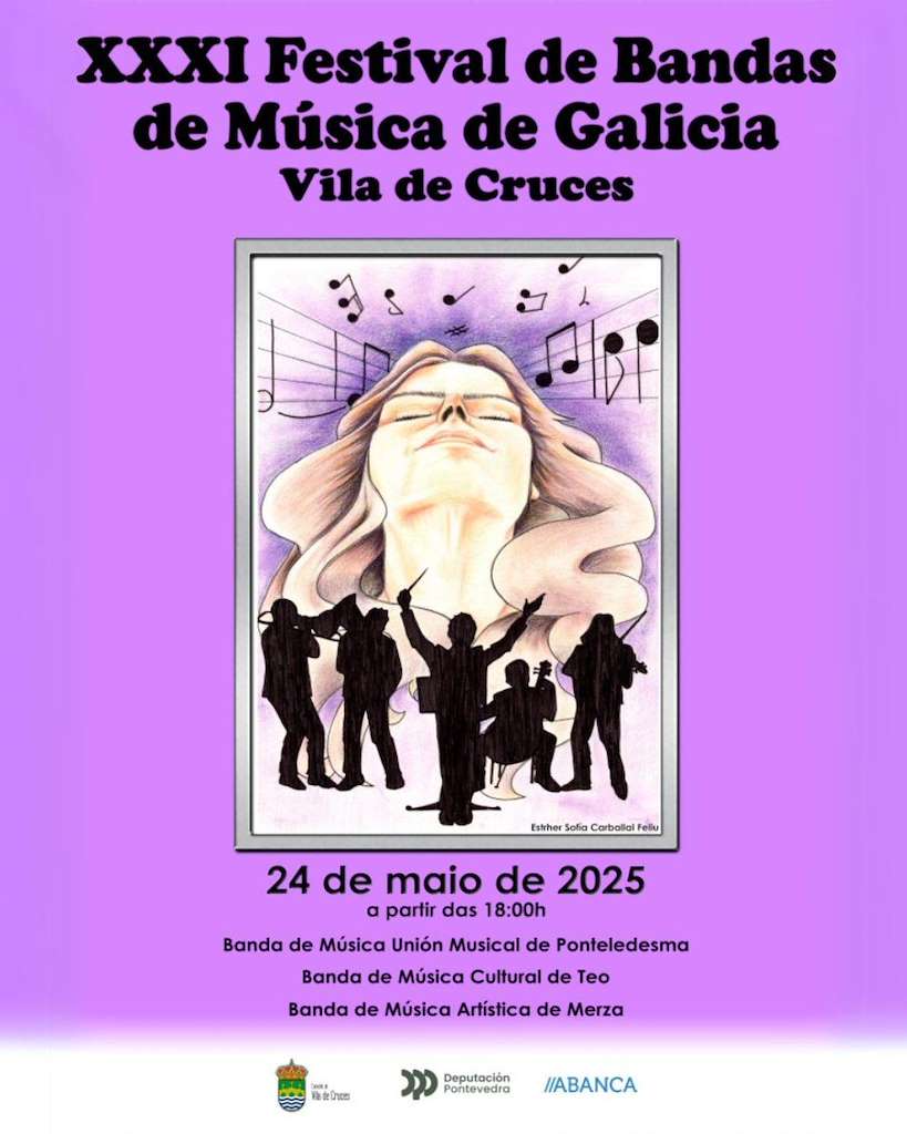 XXXI Festival de Bandas de Música de Galicia  (2025) en Vila de Cruces