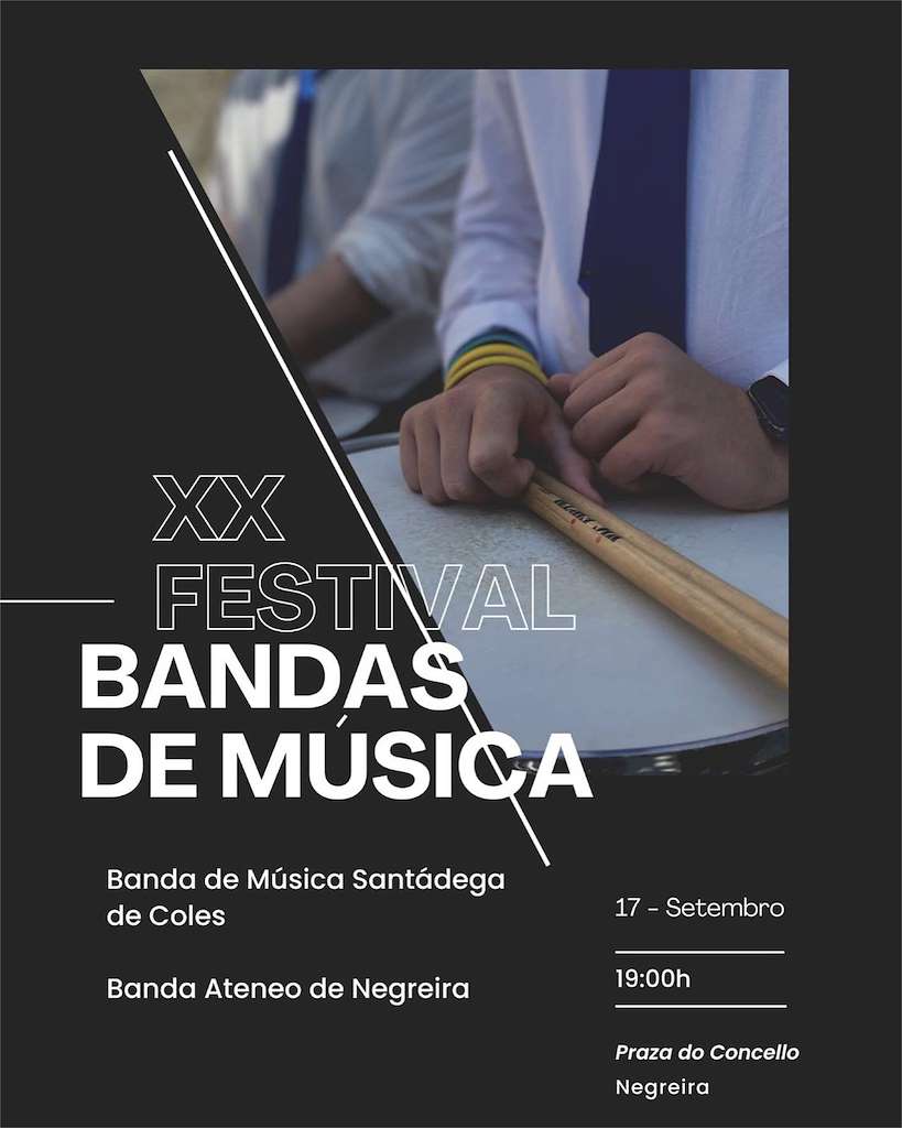 XX Festival de Bandas de Música en Negreira