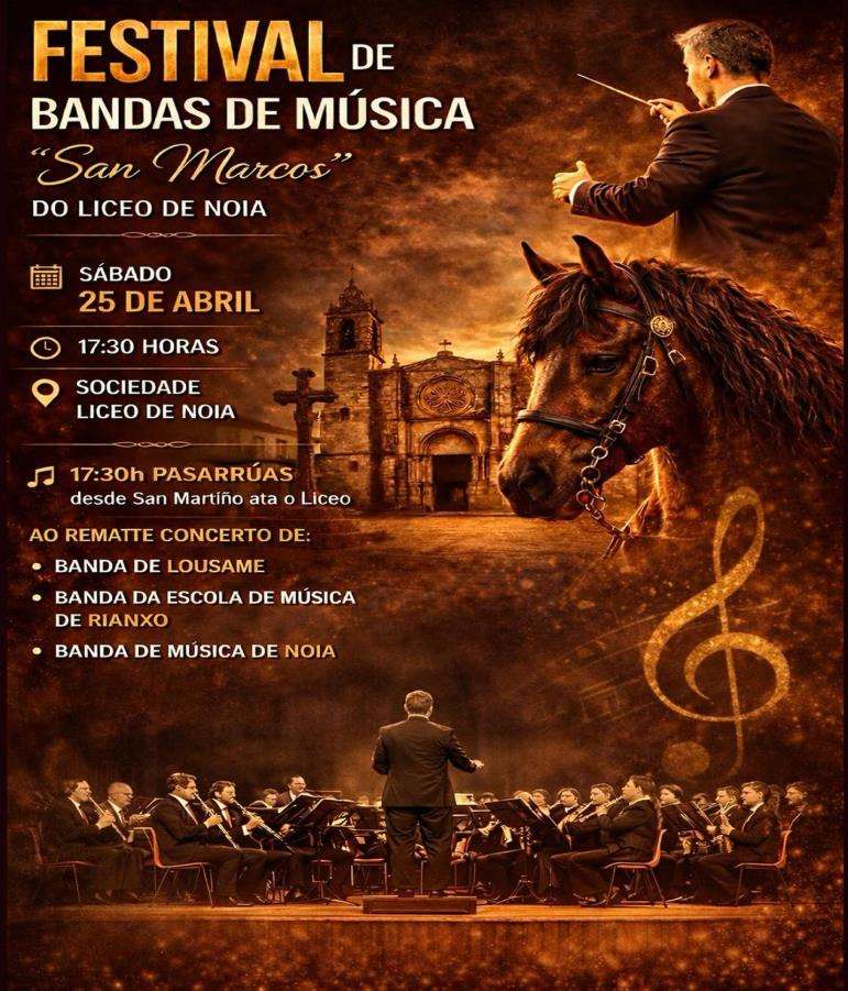 Festival de Bandas de Música  en Noia