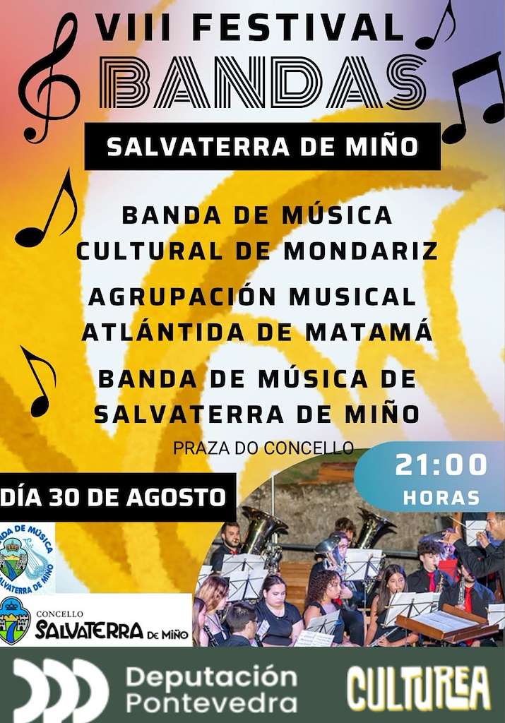 VIII Festival de Bandas de Música en Salvaterra do Miño