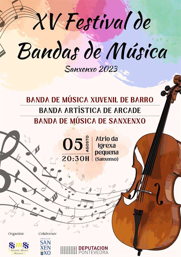 XV Festival de Bandas de Música en Sanxenxo