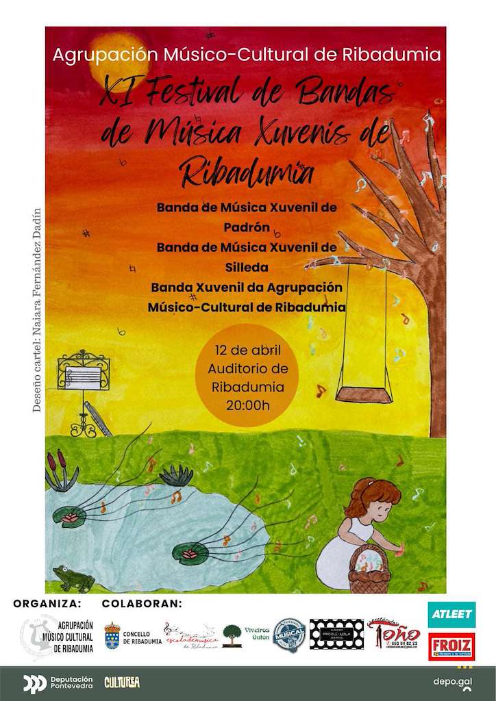 XI Festival de Bandas de Música Xuvenís (2025) en Ribadumia