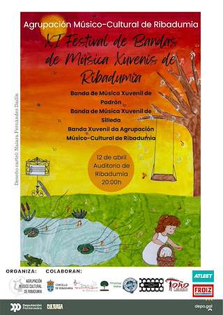 Fechas, información, programa, cartel, imágenes, mapa y ubicación de XI Festival de Bandas de Música Xuvenís  en  Ribadumia