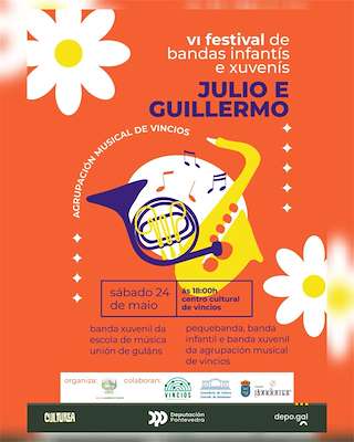 Fechas, información, programa, cartel, imágenes, mapa y ubicación de VI Festival de Bandas Infantís e Xuvenís de Vincios  en  Gondomar