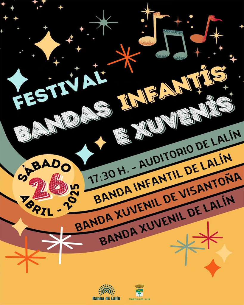 Festival de Bandas Infantis e Xuvenis  (2025) en Lalín