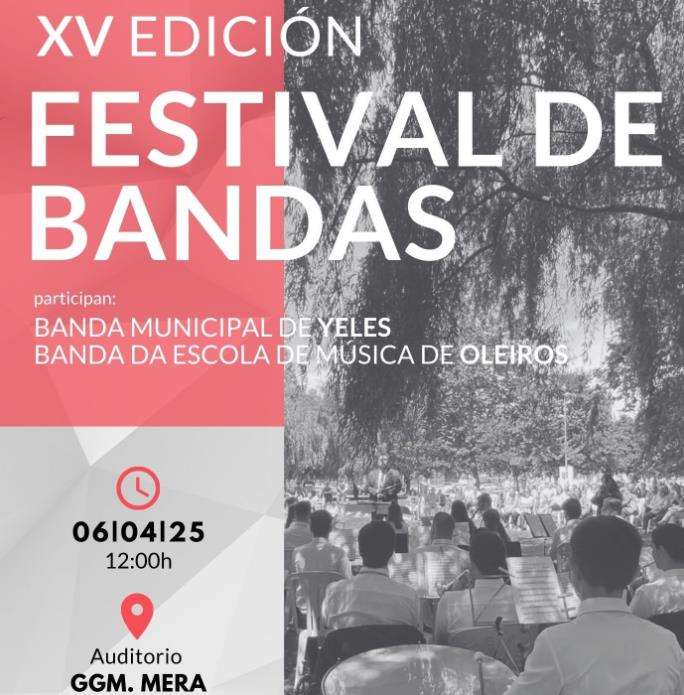 XV Festival de Bandas (2025) en Oleiros