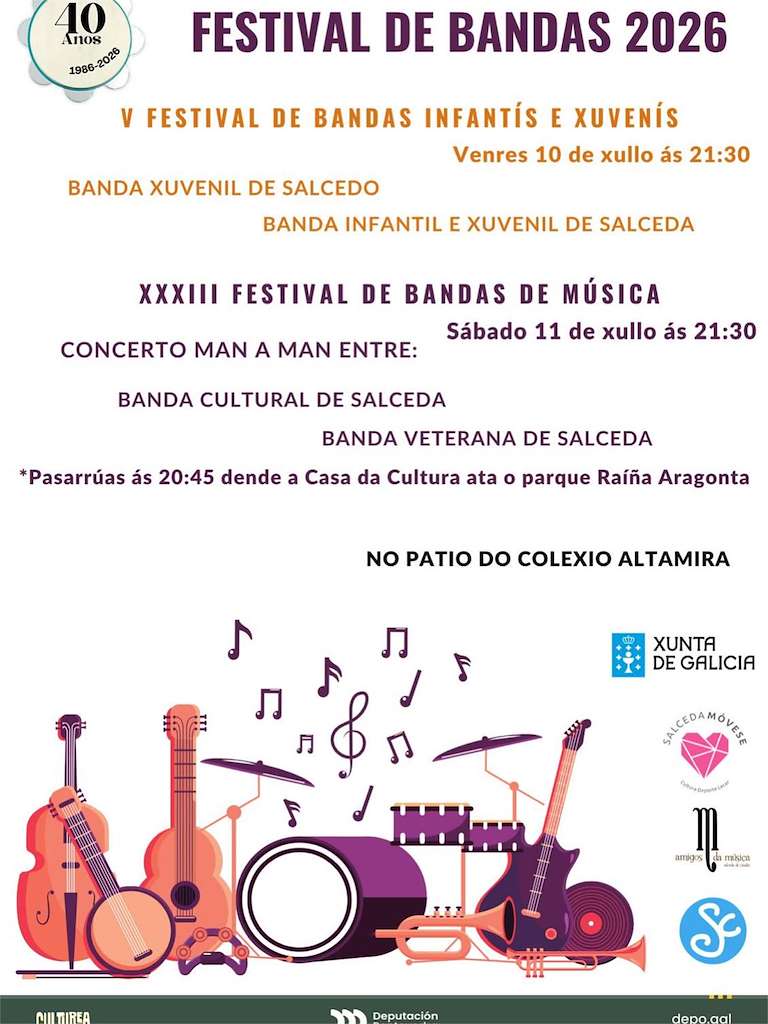 Festival de Bandas (2026) en Salceda de Caselas