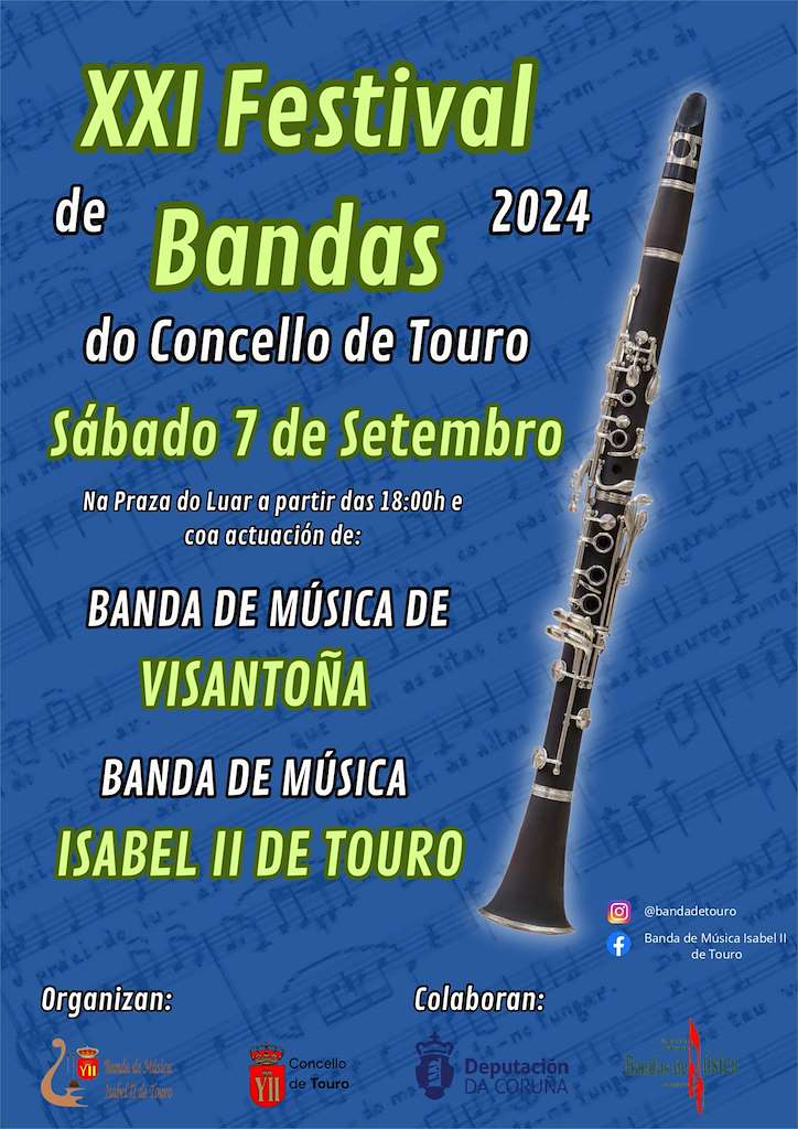 XXII Festival de Bandas (2025) en Touro