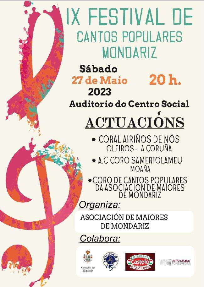 Festival de Cantos Populares (2024) en Mondariz