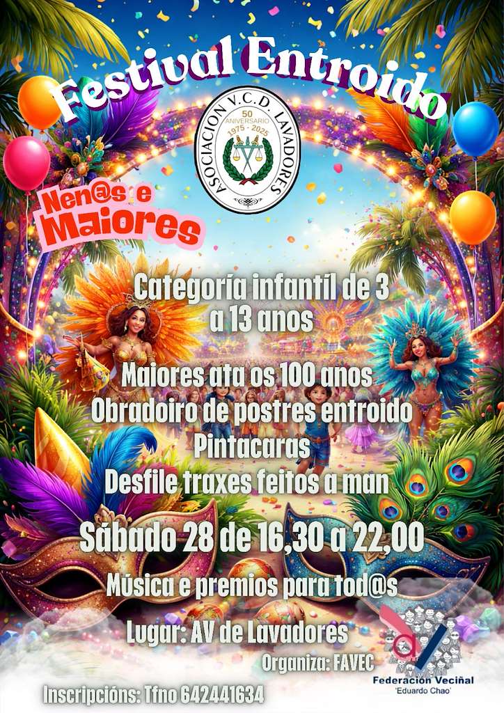 Festival de Carnaval de Lavadores en Vigo