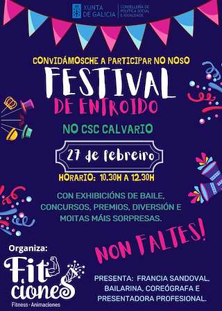 Fechas, información, programa, cartel, imágenes, mapa y ubicación de Festival de Carnaval del CSC Calvario  en  Vigo