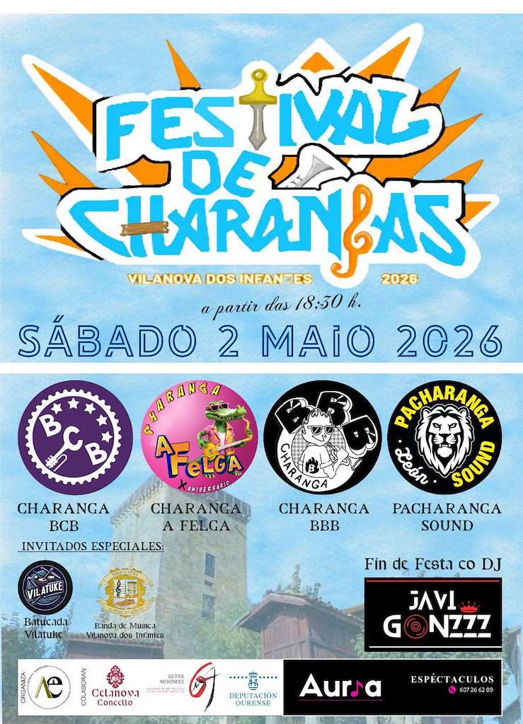 Festival de Charangas de Vilanova dos Infantes en Celanova