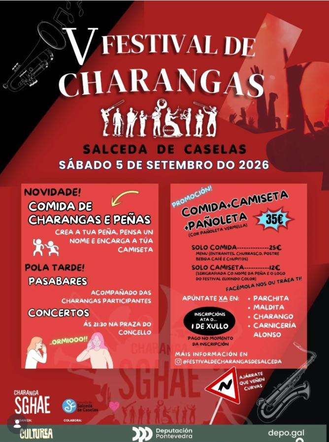 V Festival de Charangas  (2026) en Salceda de Caselas