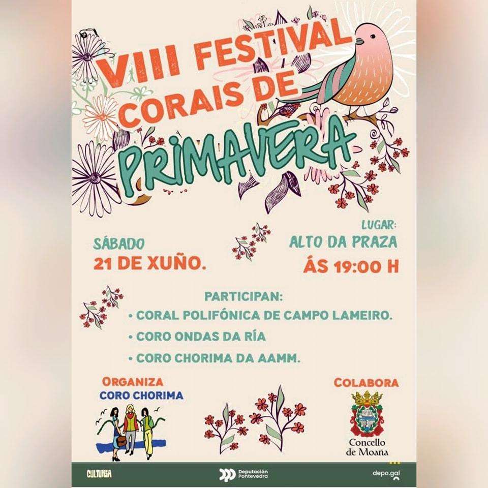 VIII Festival de Corais de Primavera (2025) en Moaña
