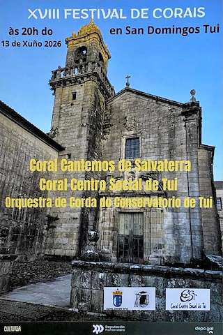 Fechas, información, programa, cartel, imágenes, mapa y ubicación de XVIII Festival de Corais (2026)  en  Tui