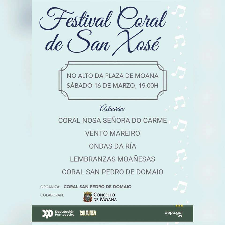 Festival de Coros San Xosé en Moaña