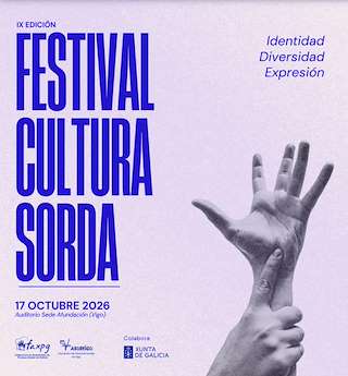 Fechas, información, programa, cartel, imágenes, mapa y ubicación de IX Festival de Cultura Sorda  (2026)  en  Vigo